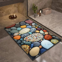 Badmat – Extreem snel drogend, antislip & elegante natuursteenlook