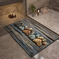 Badmat – Extreem snel drogend, antislip & elegante natuursteenlook