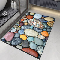 Badmat – Extreem snel drogend, antislip & elegante natuursteenlook