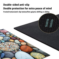 Badmat – Extreem snel drogend, antislip & elegante natuursteenlook