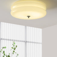 Lustra Plafondlamp Art Déco Vintage Glas