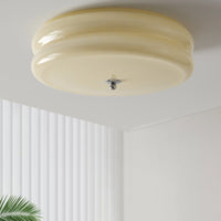 Lustra Plafondlamp Art Déco Vintage Glas