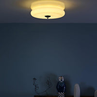Lustra Plafondlamp Art Déco Vintage Glas