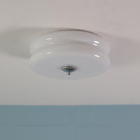 Lustra Plafondlamp Art Déco Vintage Glas