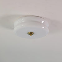 Lustra Plafondlamp Art Déco Vintage Glas