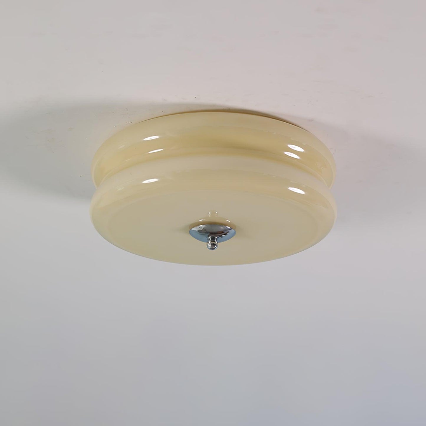 Lustra Plafondlamp Art Déco Vintage Glas