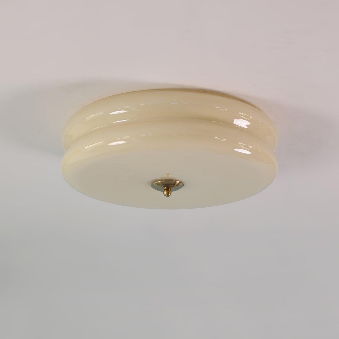 Lustra Plafondlamp Art Déco Vintage Glas