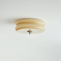 Lustra Plafondlamp Art Déco Vintage Glas