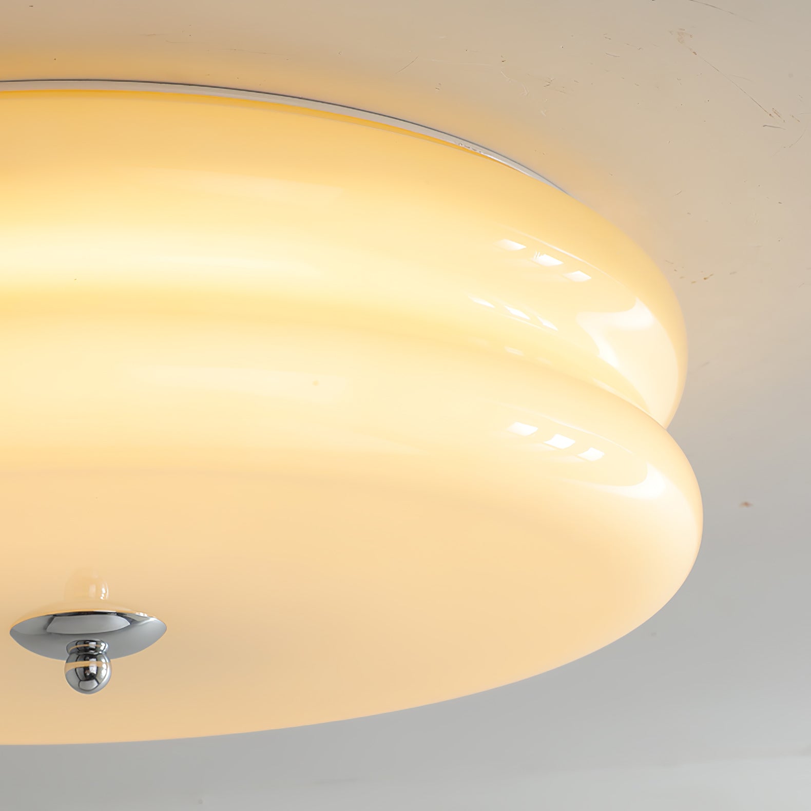 Lustra Plafondlamp Art Déco Vintage Glas