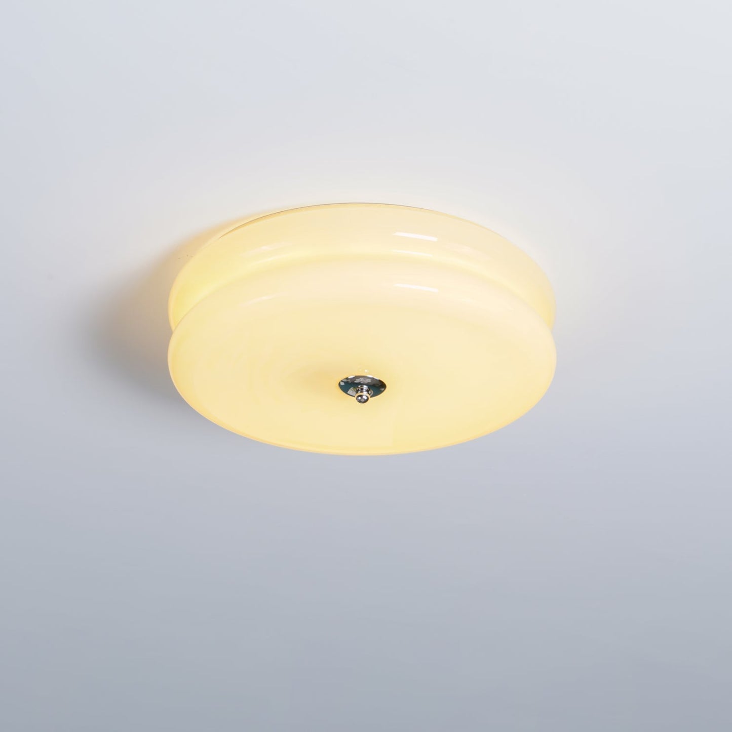 Lustra Plafondlamp Art Déco Vintage Glas