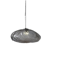 Minimalistische Glazen Hanglamp van Glasvezelwolken