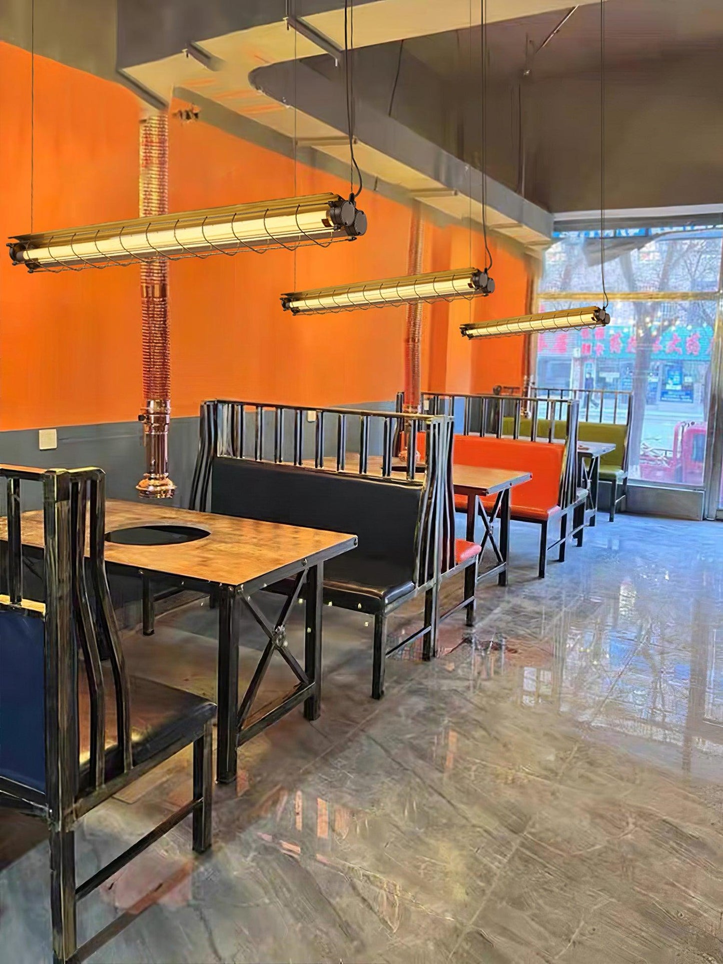 Arsorisra Lineaire Industriële Hanglamp