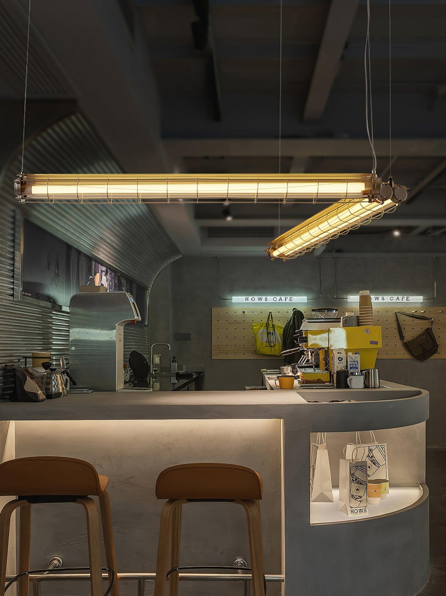 Arsorisra Lineaire Industriële Hanglamp