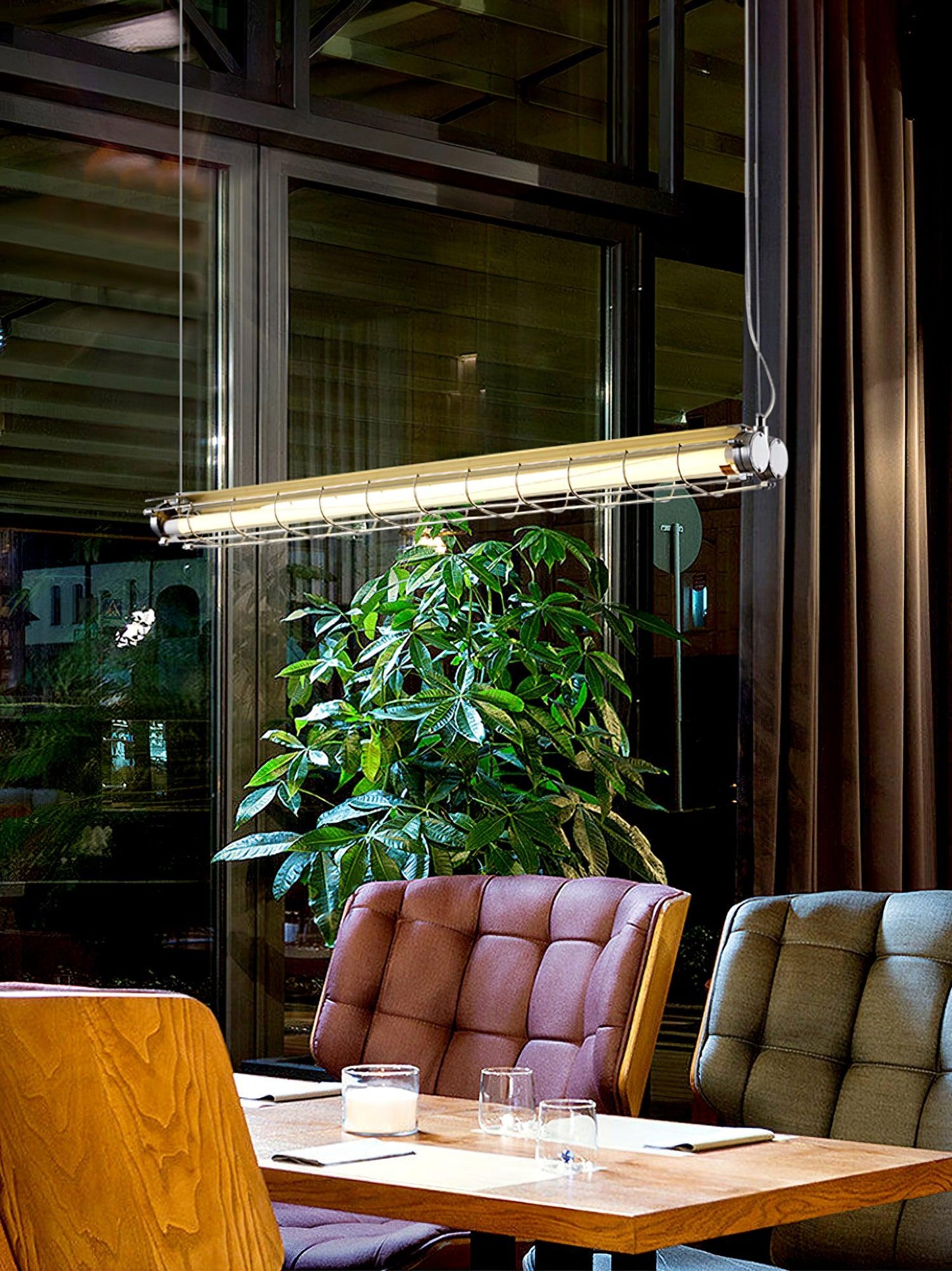Arsorisra Lineaire Industriële Hanglamp
