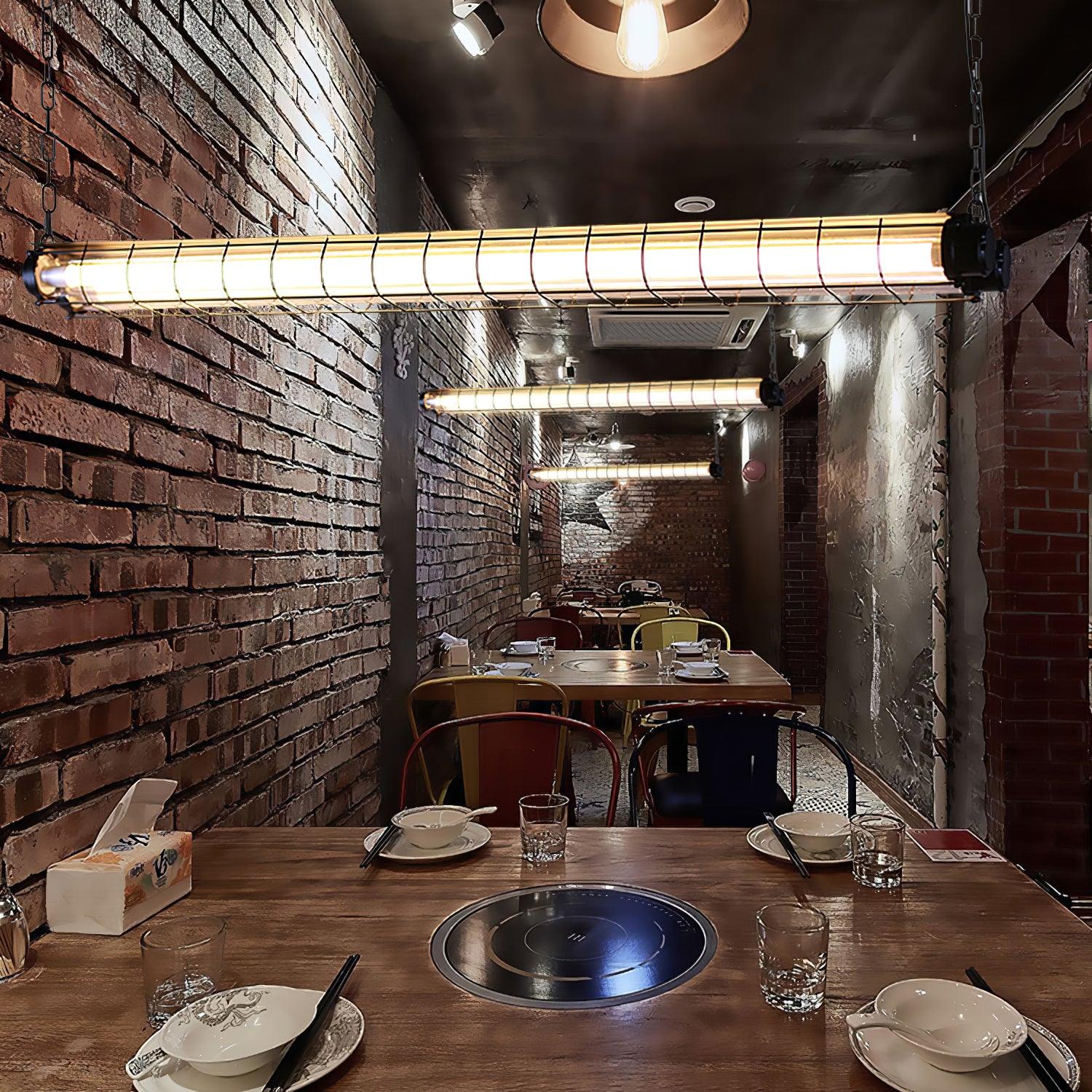 Arsorisra Lineaire Industriële Hanglamp