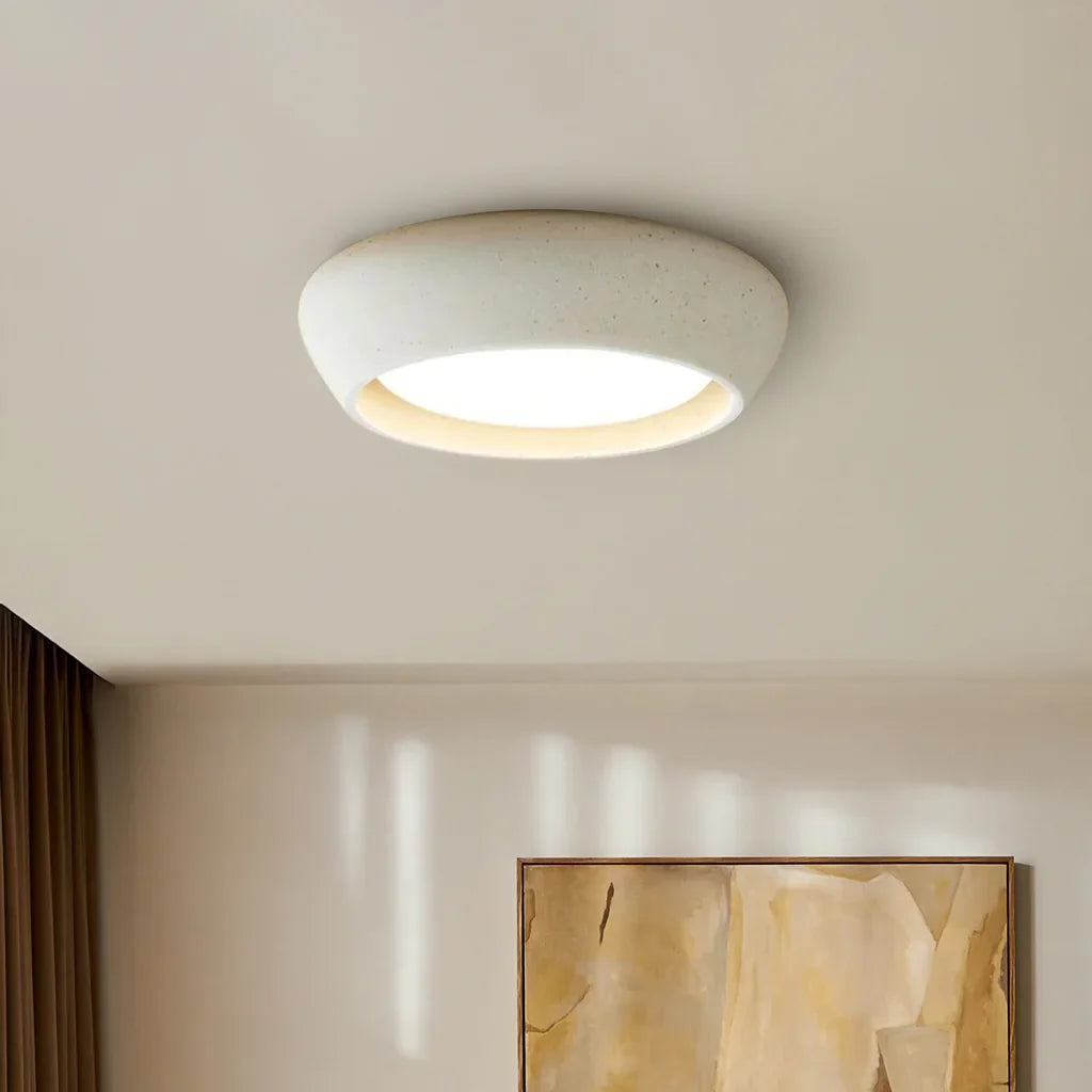 Astoria Minimalistische Cement Plafondlamp