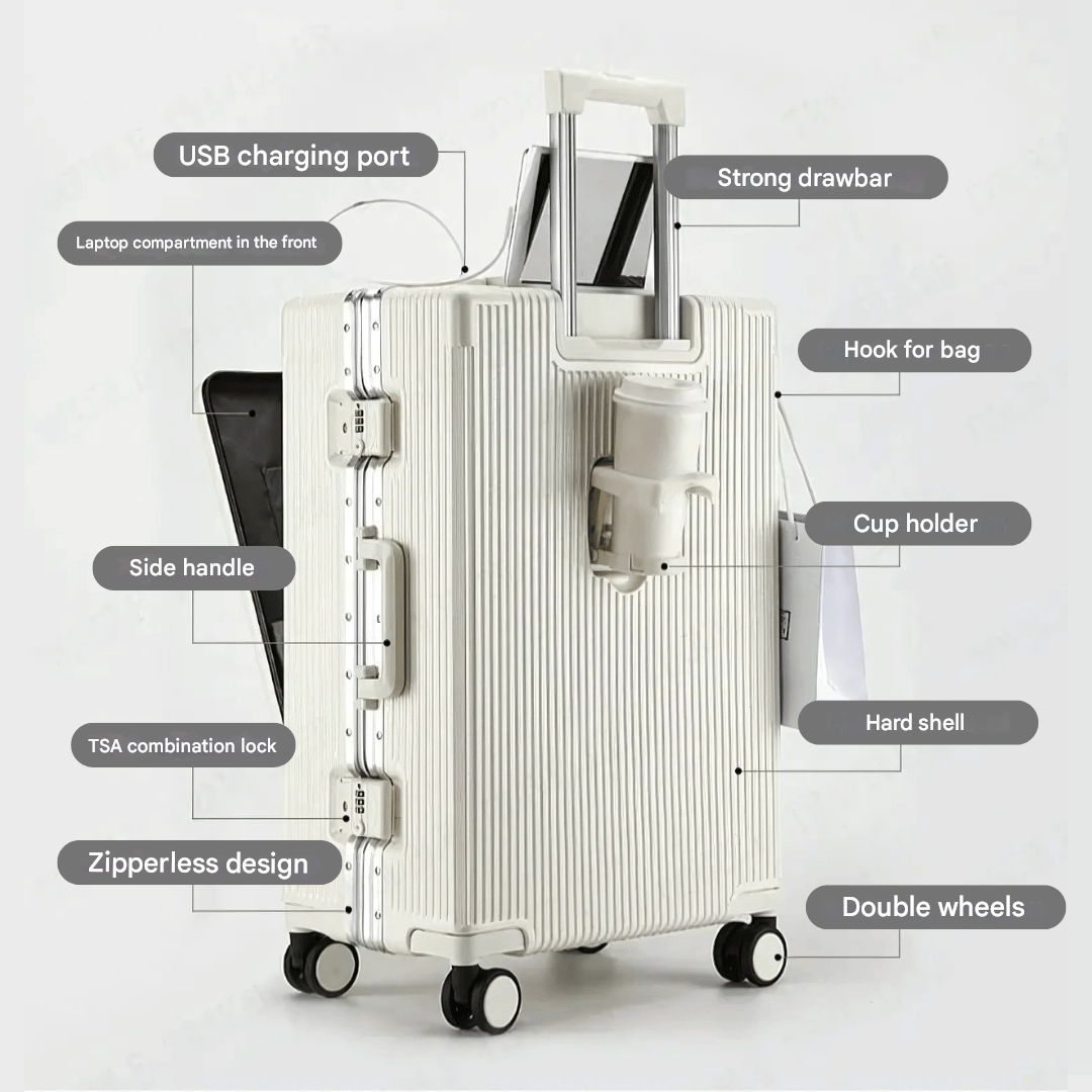 Handbagage met harde schaal – Manhattan Pro