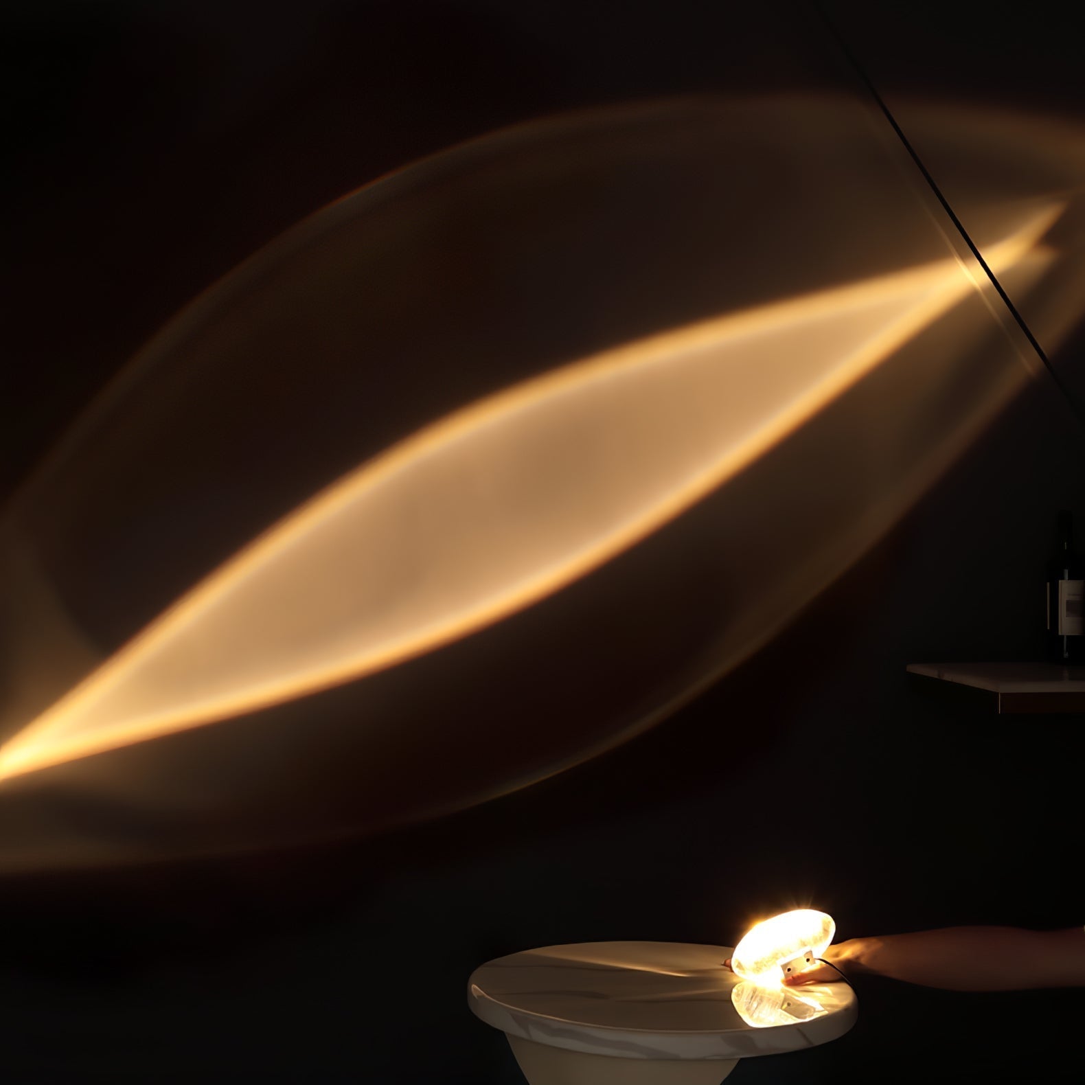 Crystal Glow Mood Tafellamp