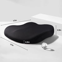 Auto Zitkussen | Ergonomische Steun van Geheugenschuim | Antislip Onderkant | SeatNova