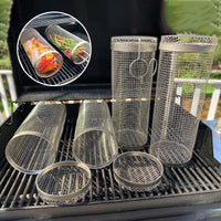 BBQ Grillmand | 360° Draaiend | Gelijke Hitte | RVS Ontwerp | GrillMaster