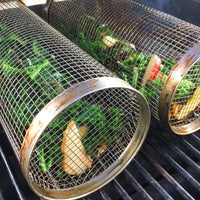 BBQ Grillmand | 360° Draaiend | Gelijke Hitte | RVS Ontwerp | GrillMaster