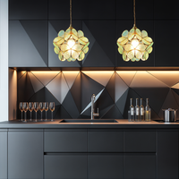 Bloeiende Nordic Bloem Glas Hanglamp