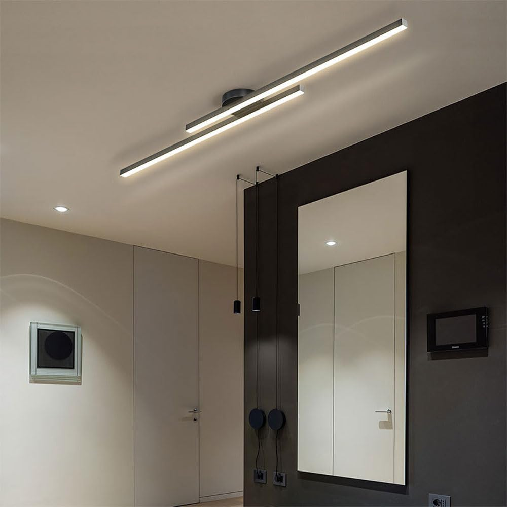 Minimalistische Aluminium LED Plafondlamp Van LumenVale Voor Woonkamers Ontwerp