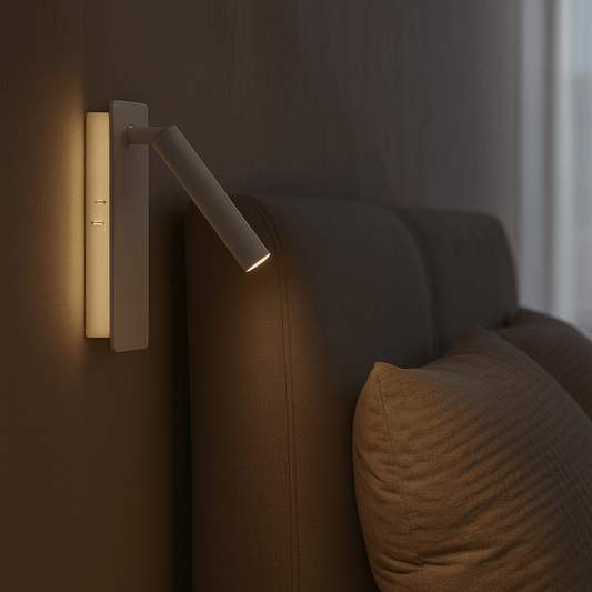 TWIRLLITE – Draaiende LED-lamp voor flexibel instelbare bedverlichting