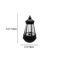 Moderne Minimalistische Waterdichte Zonne-Leuchttoren IJzer Acryl LED Camping Buitenlicht Landschapsverlichting Voor Tuin | Brehn