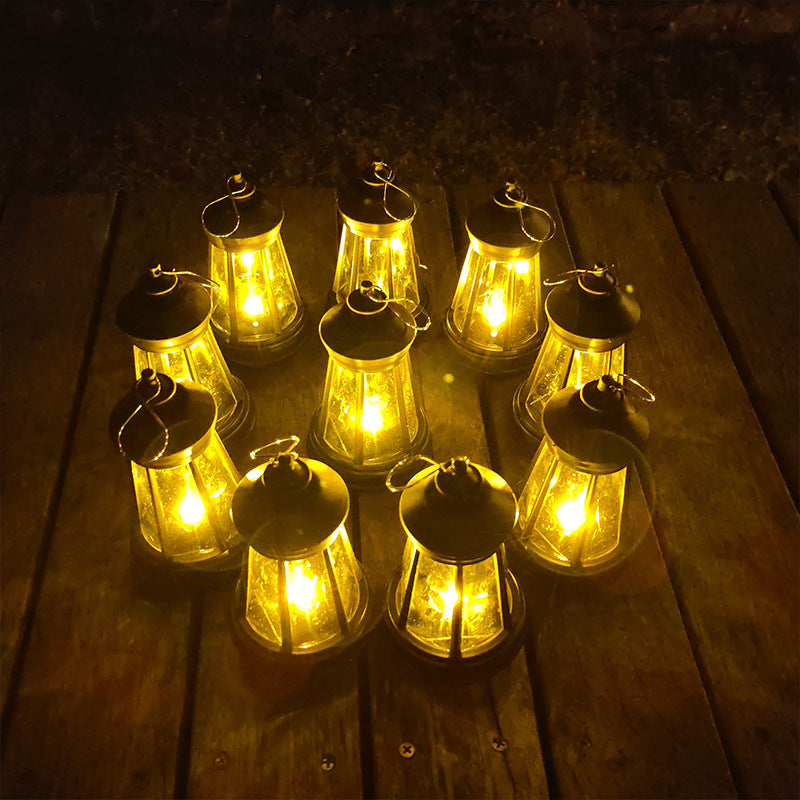 Moderne Minimalistische Waterdichte Zonne-Leuchttoren IJzer Acryl LED Camping Buitenlicht Landschapsverlichting Voor Tuin | Brehn
