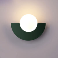 Aurora Halve Cirkel Wandlamp | Kleurrijke Glazen Elegant
