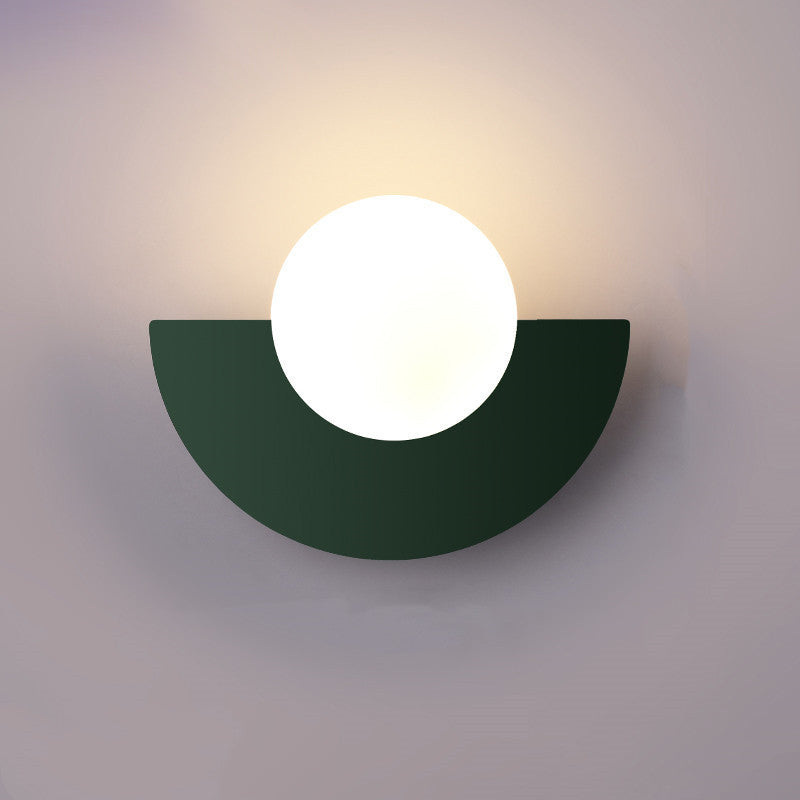 Aurora Halve Cirkel Wandlamp | Kleurrijke Glazen Elegant