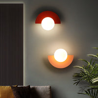 Aurora Halve Cirkel Wandlamp | Kleurrijke Glazen Elegant