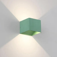 Miren Moderne Vierkante Wandlamp 5-Kleuren. Slaapkamer