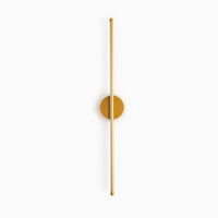 Vesso Moderne Ronde/Vierkante Wandlamp Zwart/Goud. Badkamer