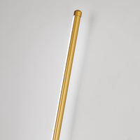 Arisha LED Lineaire Spiegel Voor Wandlamp, Zwart/Goud