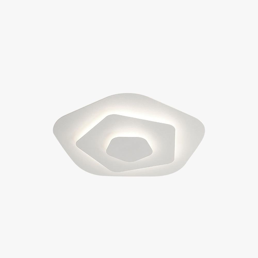 Arisha   Plafondlamp Modern Rond LED Wit Woon/Slaapkamer D50CM