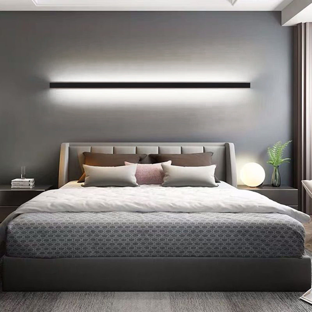 Gravo Minimalistische Lineaire Metalen/Wandlamp, Goud/Zwart/Wit