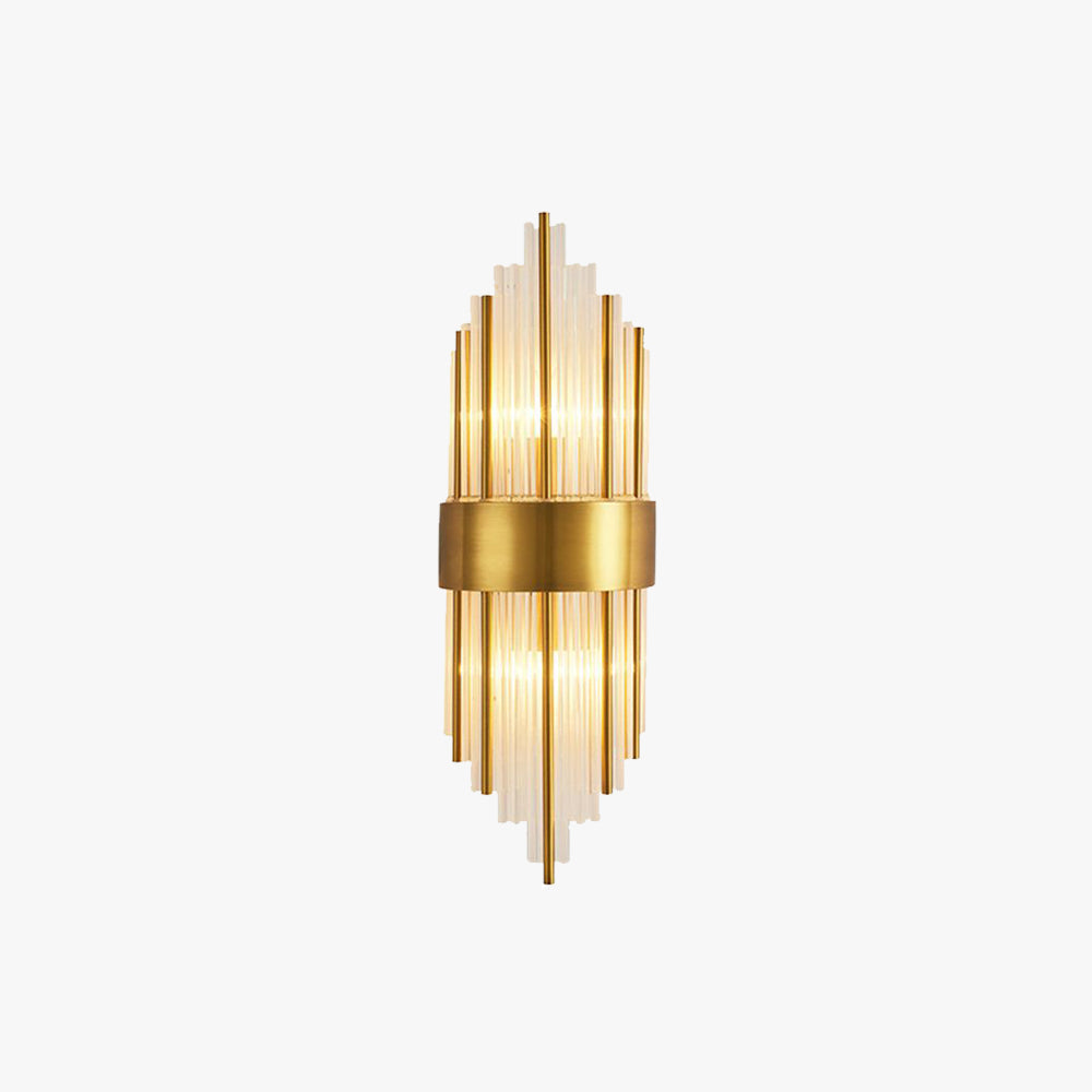 Kristy Luxe Gouden Kristallen Slaapkamer Bedlamp Wandlamp