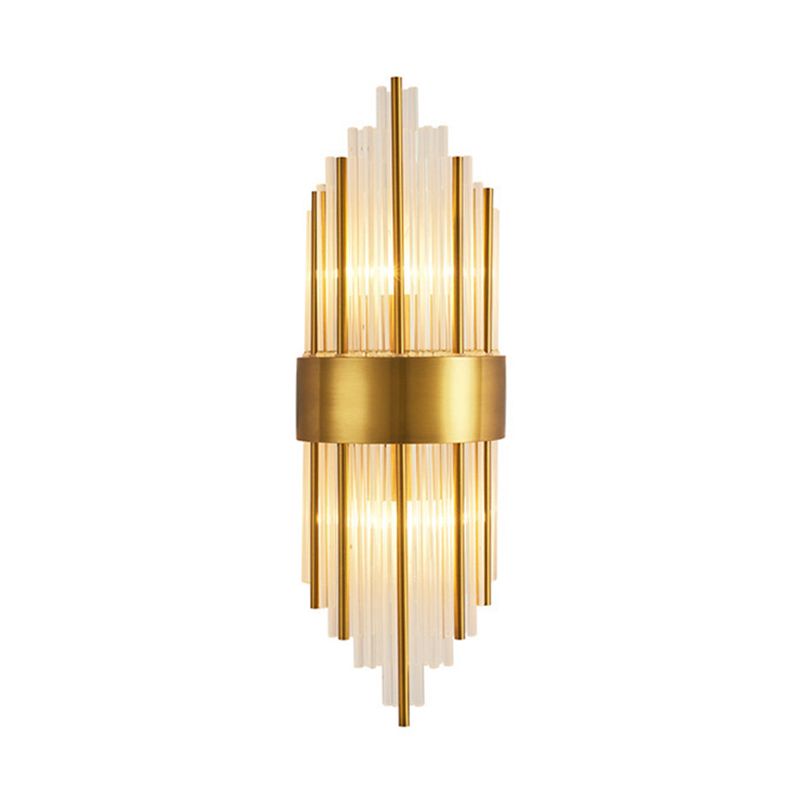 Kristy Luxe Gouden Kristallen Slaapkamer Bedlamp Wandlamp