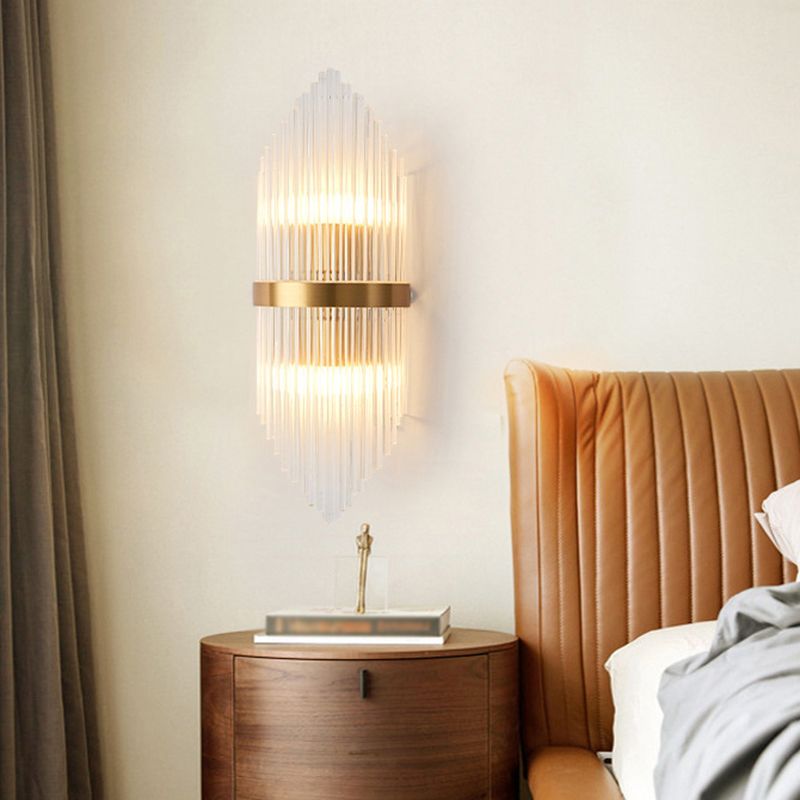 Kristy Luxe Gouden Kristallen Slaapkamer Bedlamp Wandlamp
