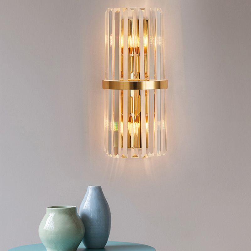 Kristy Luxe Gouden Kristallen Slaapkamer Bedlamp Wandlamp