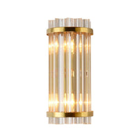 Kristy Luxe Gouden Kristallen Slaapkamer Bedlamp Wandlamp