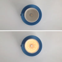 Aria Moderne Koffiekoppen Keramische Flush Plafondverlichting