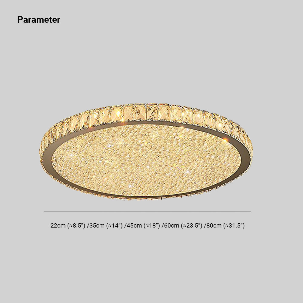 Eliza Luxe Kristallen Plafondlamp