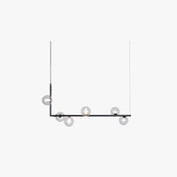 Valentina Hanglamp, 6/8 Lichten, 2 Kleuren