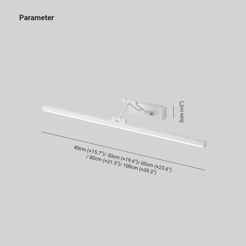 Volo Lineaire Wandlamp Verstelbaar Enkel Zwart/Wit. Slaapkamer
