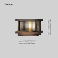 Ray Lampe de Poteau, 3 Kleuren, L 25/30/40/50CM