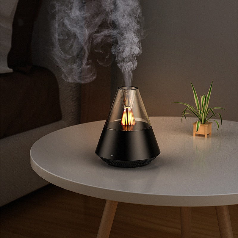 Mist-Luchtbevochtiger met slaapbevorderende kaarslicht-aromatherapie