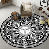 Veilige Speelmat voor Baby's en Kinderen met Mandala Zon Design